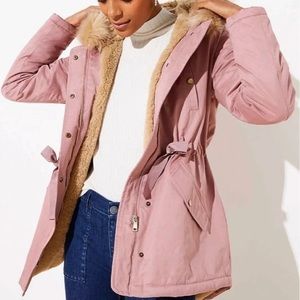 Loft Faux Fur Lined Parka